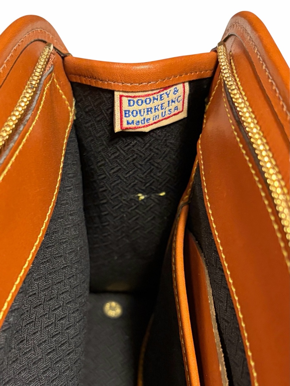 Vintage Dooney & Bourke All-Weather Leather Bag - Picture 9 of 11